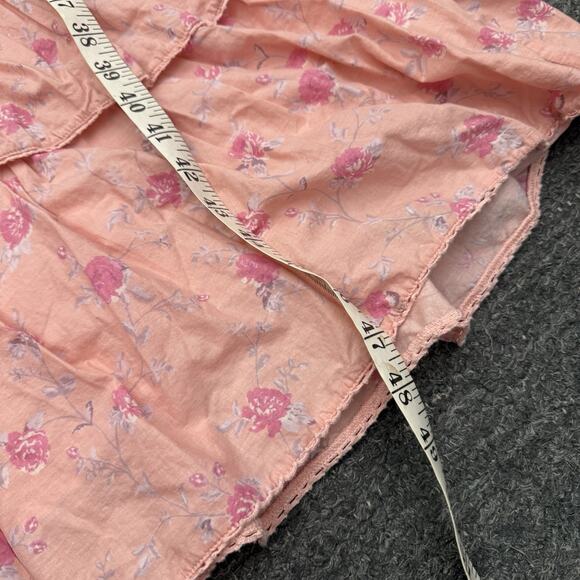 LoveShackFancy X Target Dress Large Simone Smocked Tiered Ruffled Maxi Floral - Picture 3 of 11